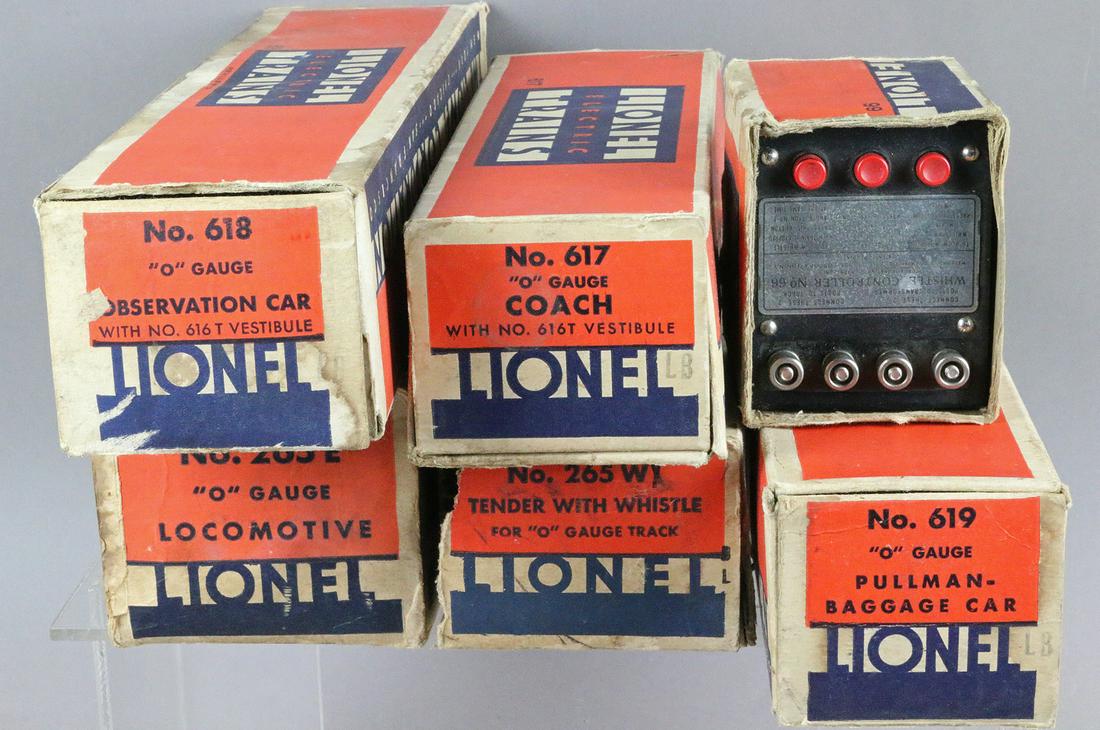 Lionel 1936 Blue Streak Set Boxes w Transformer (1 of 1)