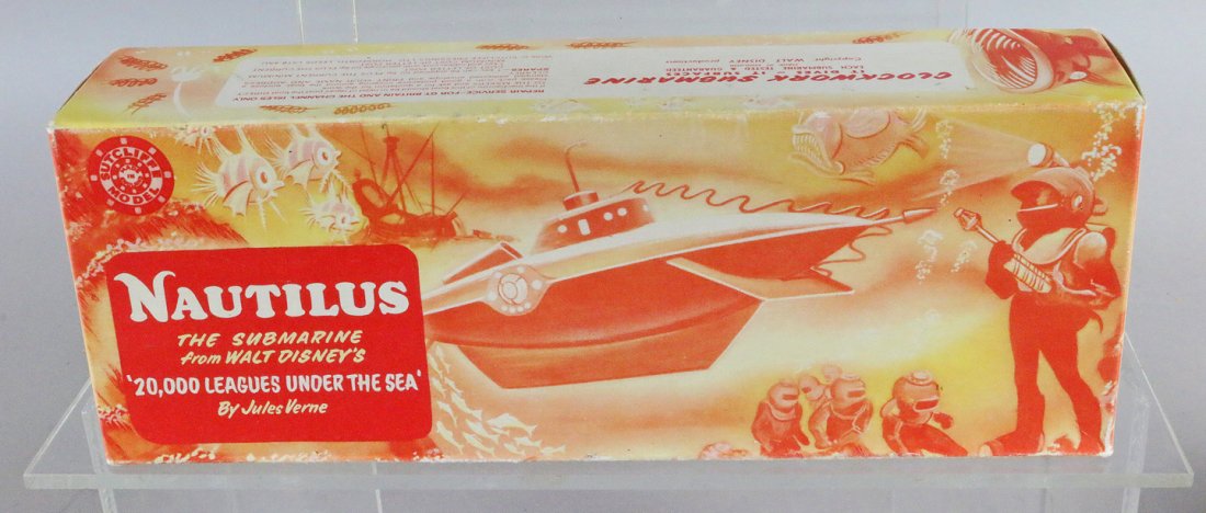 Sutcliffe Pressed Steel Nautilus Sub In Box: Sutcliffe Pressed Steel Nautilus Sub In Box, 12 inches