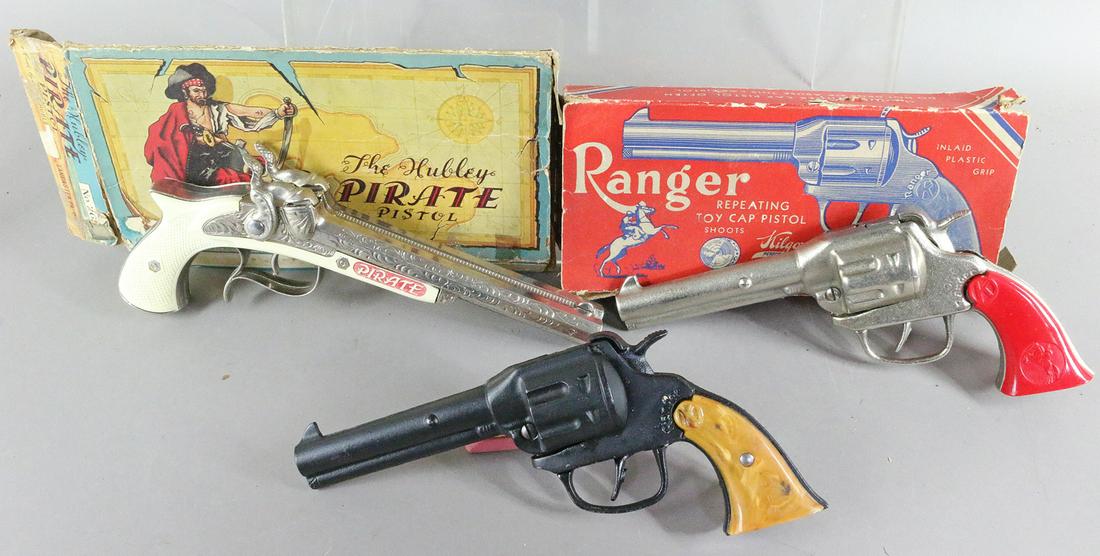 Kilgore Ranger In Box Lot: Kilgore Ranger In Box Lot, 2 Rangers cast iron, 3 total