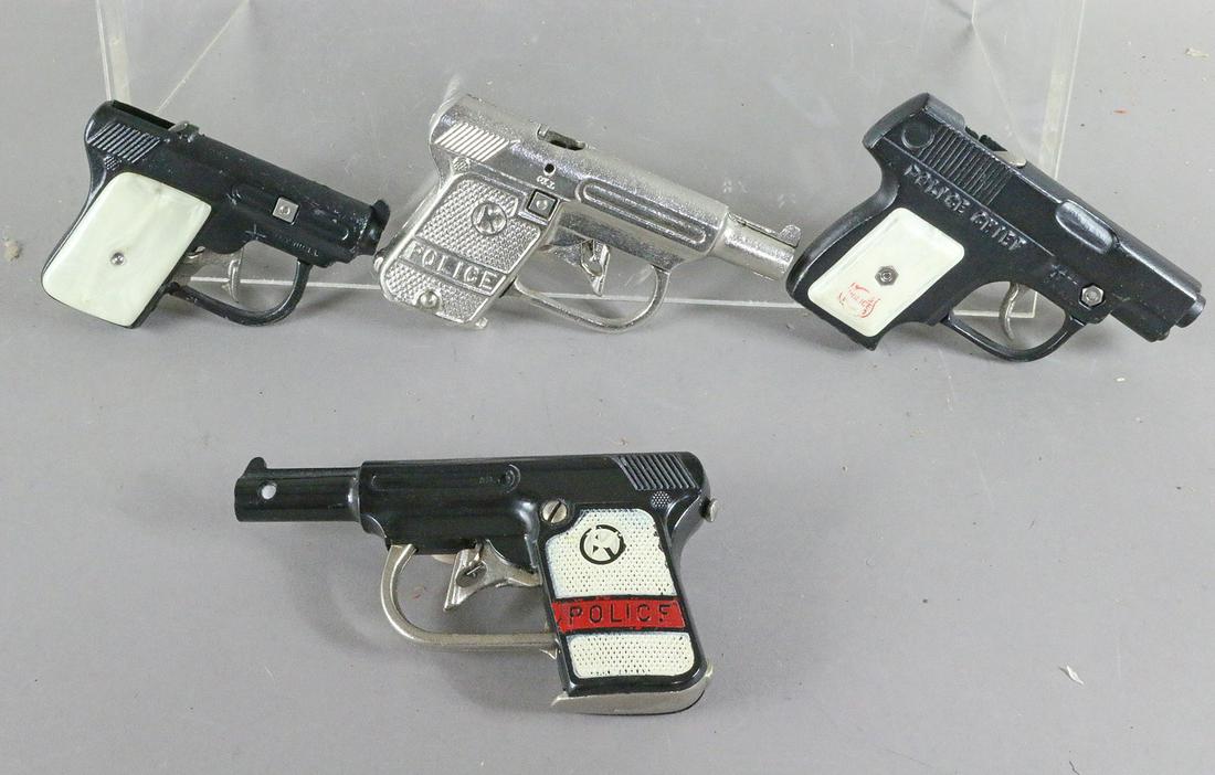 Kilgore Cast Iron Police Cap Gun Lot: Kilgore Cast Iron Police Cap Gun Lot, 4