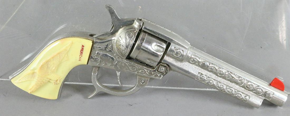 Kilgore American Cast Iron Cap Gun Rare: Kilgore American Cast Iron Cap Gun Rare, 10 inches