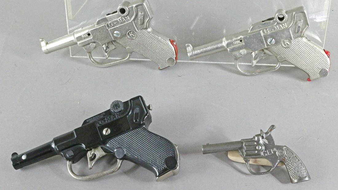 Kilgore G Man Cast Iron Cap Guns: Kilgore G Man Cast Iron Cap Guns, 4