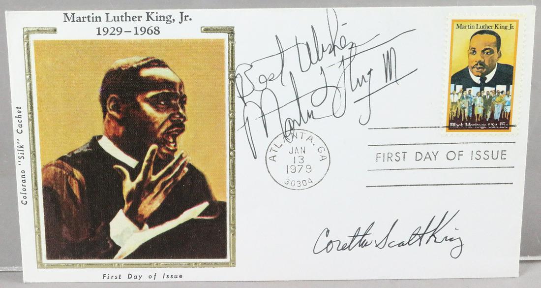 Coretta Scott King Signature: Coretta Scott King Signature All autographs & signed ephemera presented here is from the Cordelia Platt autograph collection. Highly regarded in the autograph industry, Cordelia was the president of t