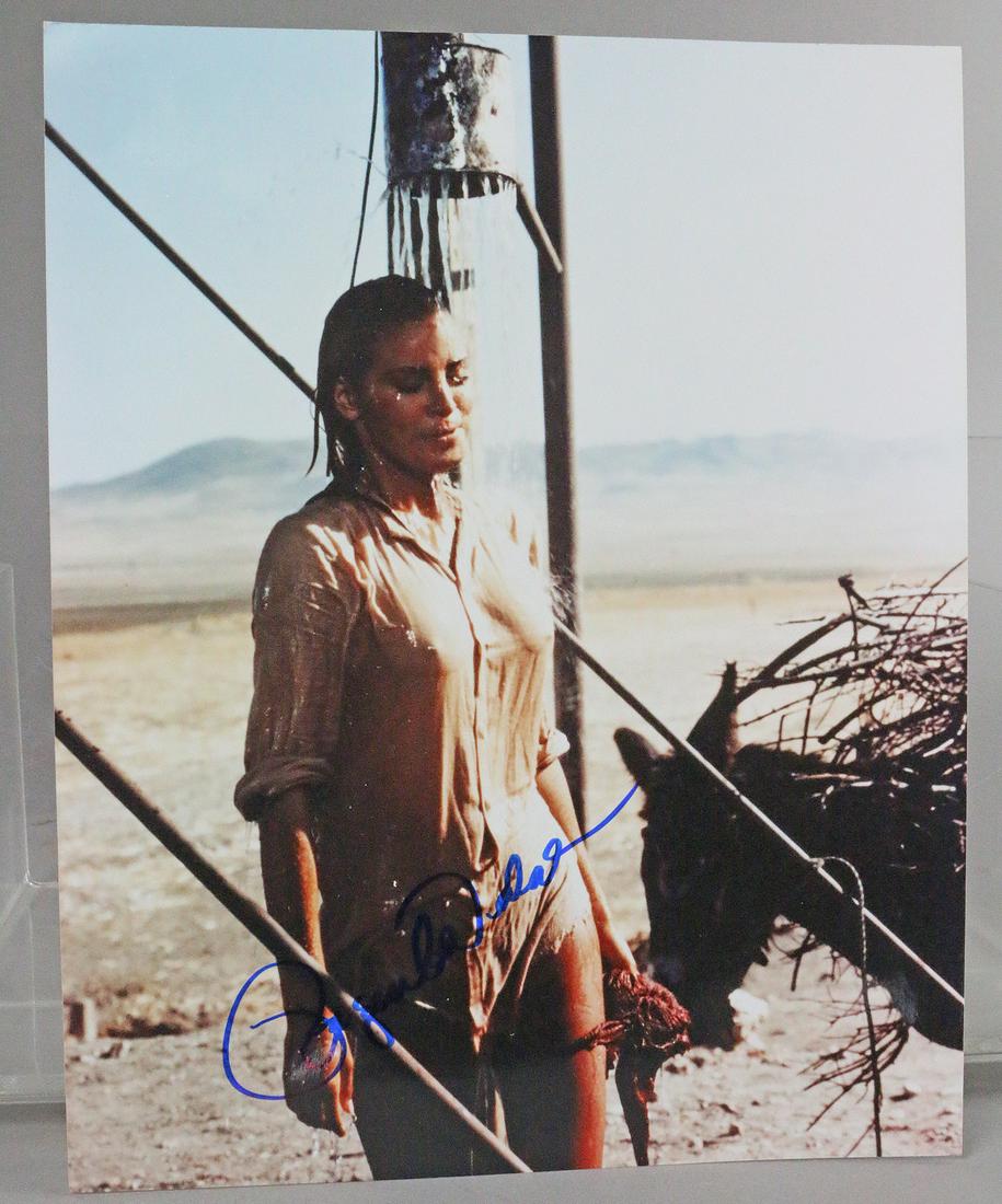 Raquel Welch Signed Photo: Raquel Welch Signed Photo All autographs & signed ephemera presented here is from the Cordelia Platt autograph collection. Highly regarded in the autograph industry, Cordelia was the president of the 
