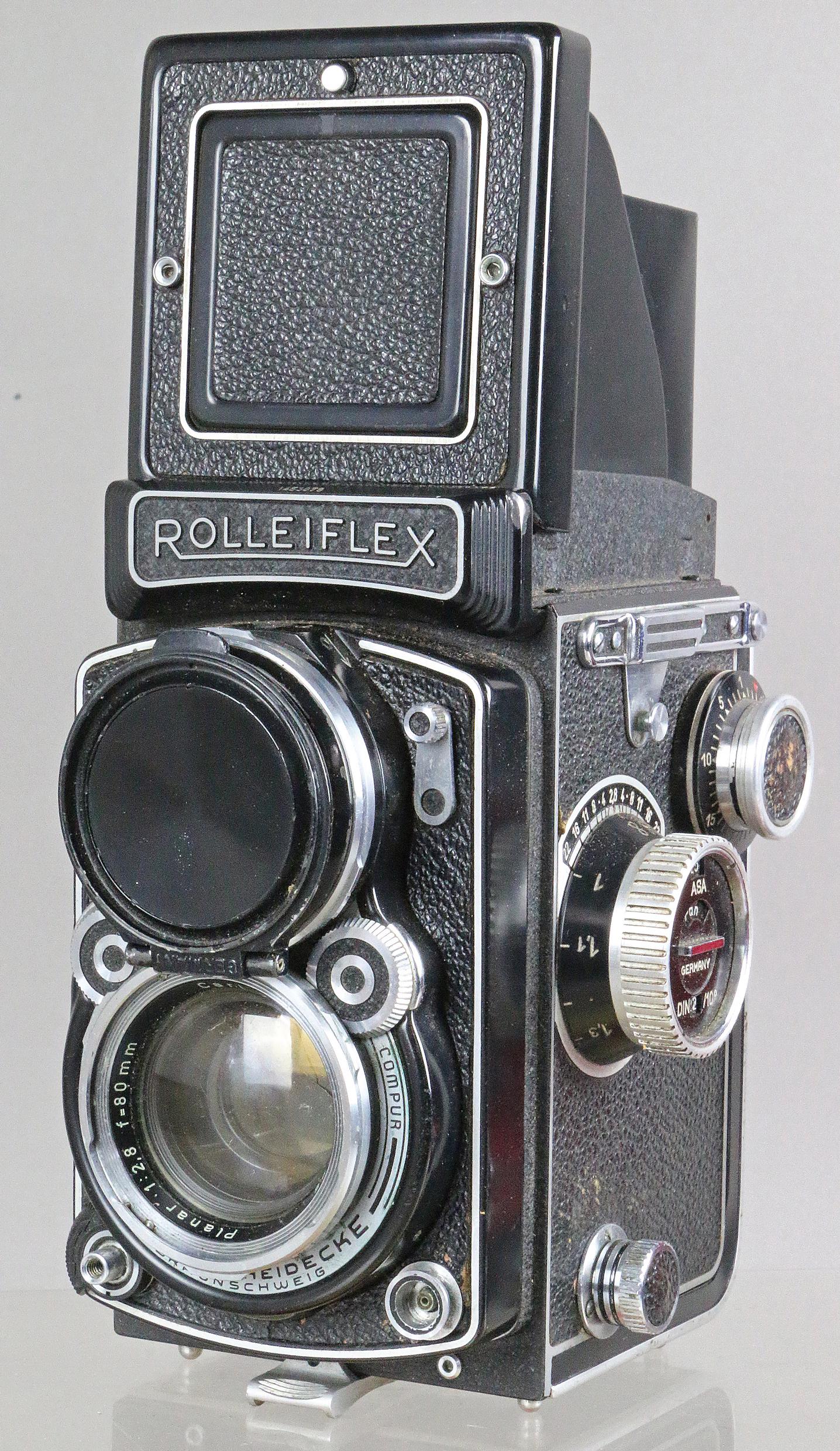 Rolleiflex Twin Lens 2.8 Camera Lot In Orig Boxes: Rolleiflex Twin Lens 2.8 Camera Lot In Orig Boxes