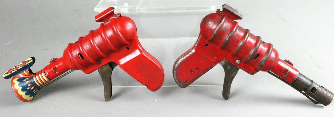 Ray Gun Space Lot 1950\'s: Ray Gun Space Lot 1950\'s, All Metal Products, 8 inches , 2