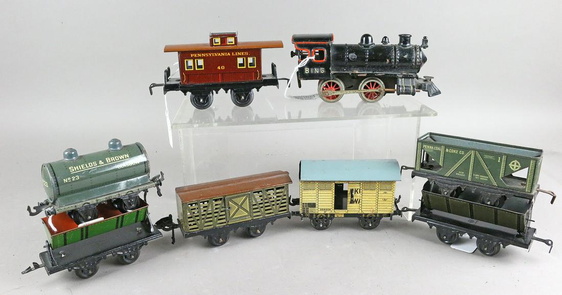 Bing Loco Train Set: Bing Loco Train Set, 7 cars