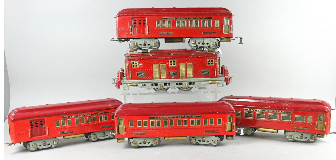 American Flyer Hamiltonian Set: American Flyer Hamiltonian Set, 4678, 2, 4340, 4341, 4342, Rare