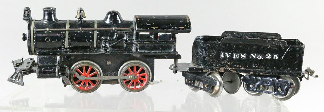 Ives No 20 CW Lot: Ives No 20 CW w/ 25 T, 5 cars