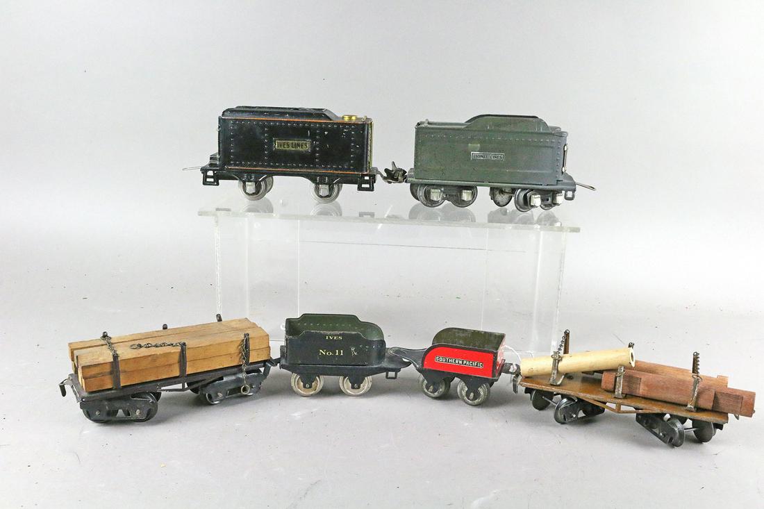 Lionel, Ives, Hafner Rolling Stock Lot: Lionel, Ives, Hafner Rolling Stock Lot