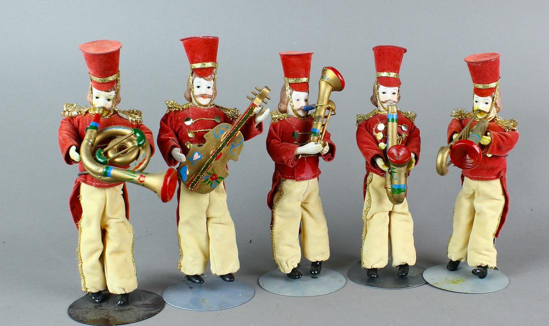 Schoenhut Circus Band: Schoenhut Circus Band. 5 Band players