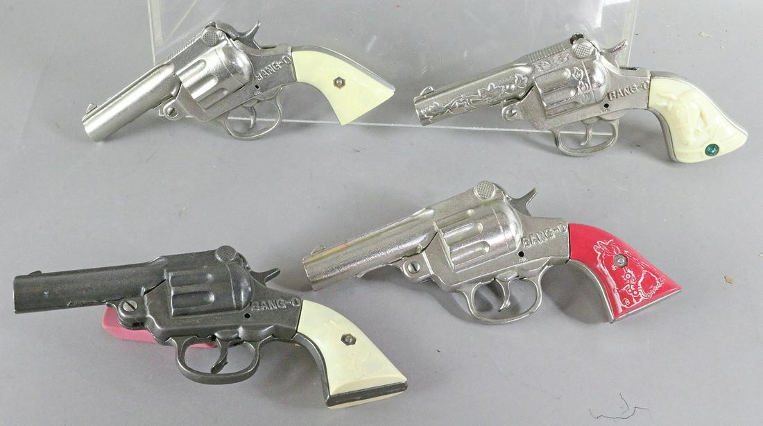 Bango Cast Iron Cap Gun Lot: Bango Cast Iron Cap Gun Lot