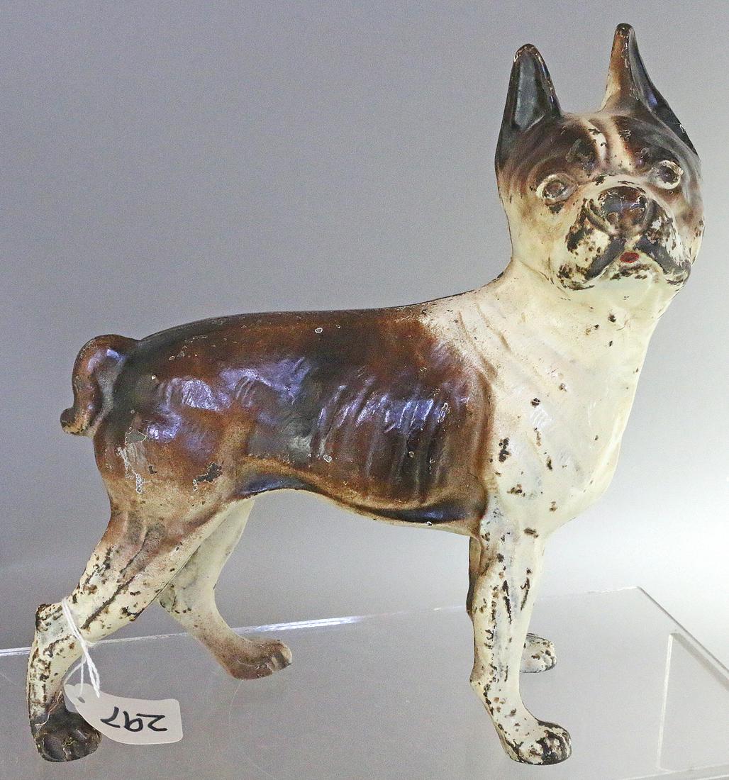 Hubley Boston Terrier Doorstop 10 inches: Hubley Boston Terrier Doorstop 10 inches