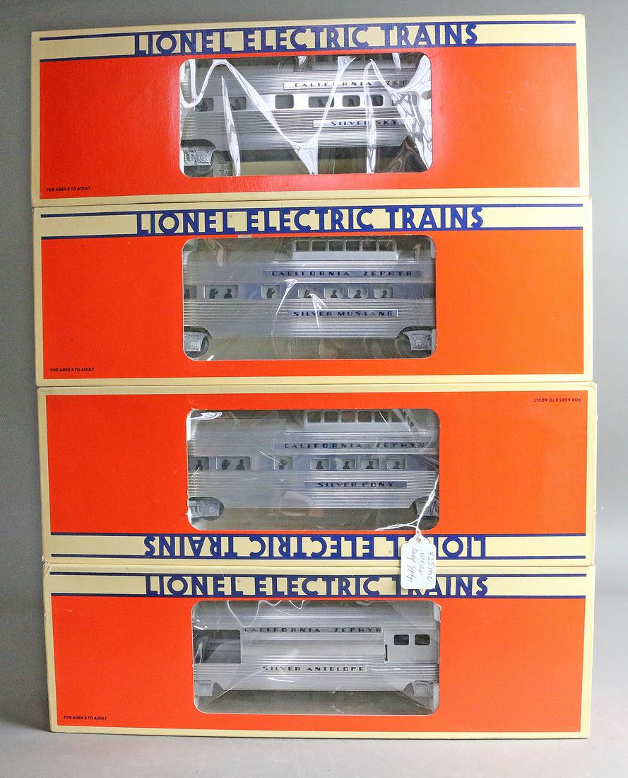 Lionel California Zephyr Lot NOS 4: Lionel California Zephyr Lot NOS 4