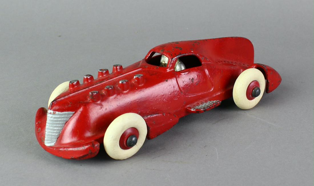 Hubley Closed Cab Race Car Scarce (1 of 6)