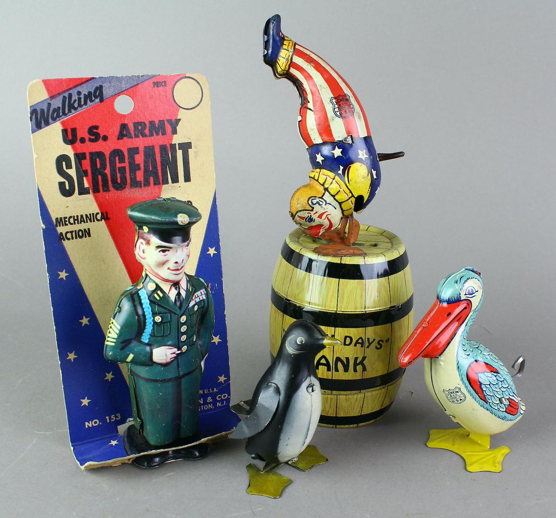 J. Chein Tin Toy Lot (1 of 3)