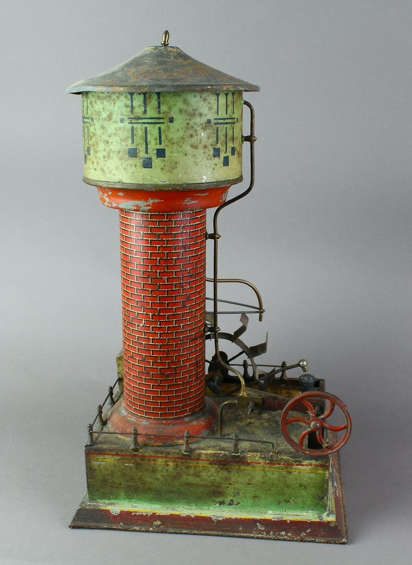 Carette German Tin Steam Toy Tower Water Mill (1 of 5)