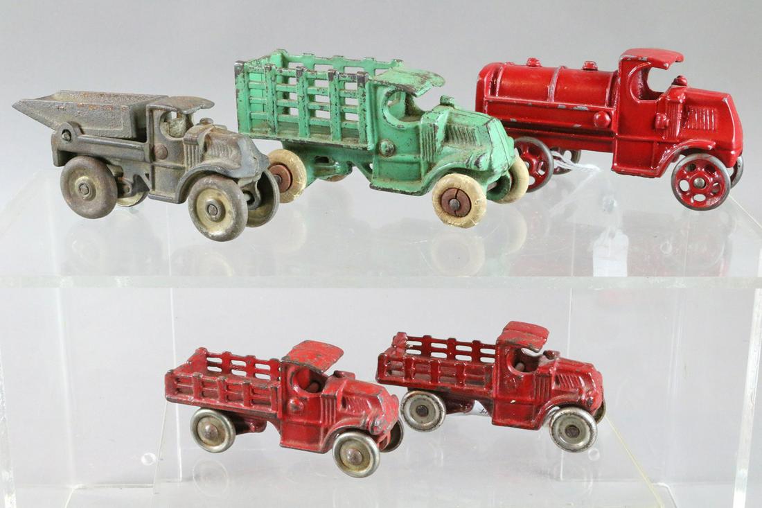 Five Cast Iron Stake Truck Lot (1 of 2)