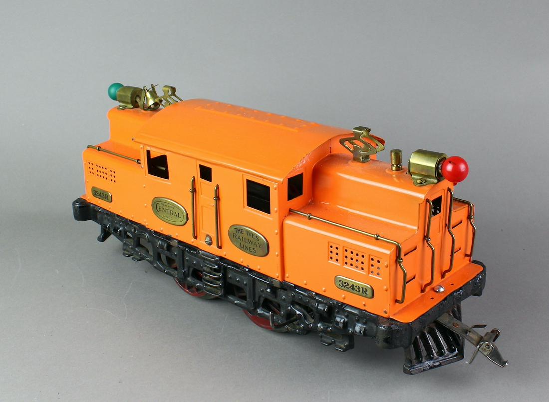 Ives 3243R Standard Gauge Locomotive: Ives 3243R Standard Gauge Locomotive. Excellent restored engine.