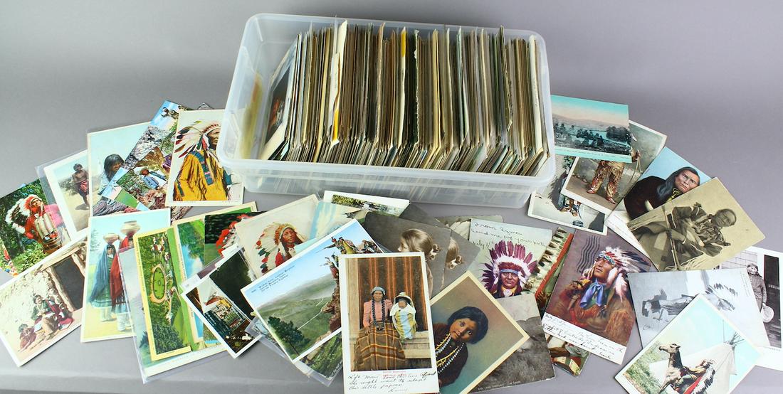 American Indian Post Card Collection 6-700 (1 of 2)