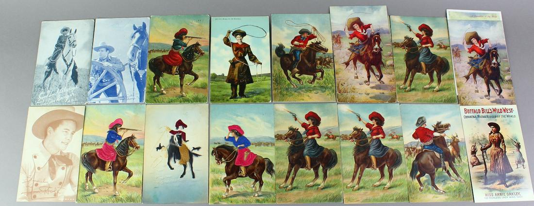 Cowboy Diecut Annie Oakley, Gene Autrey, Lone Ranger (1 of 6)