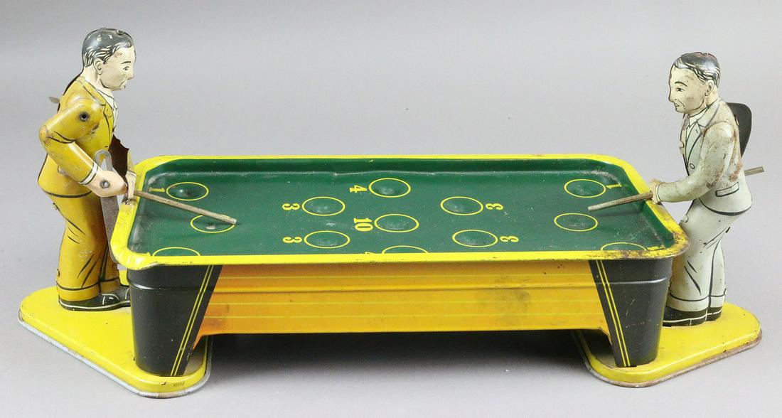 Ranger Tin Litho Billiards Toy 15 Inches: Ranger Tin Litho Billiards Toy 15 Inches