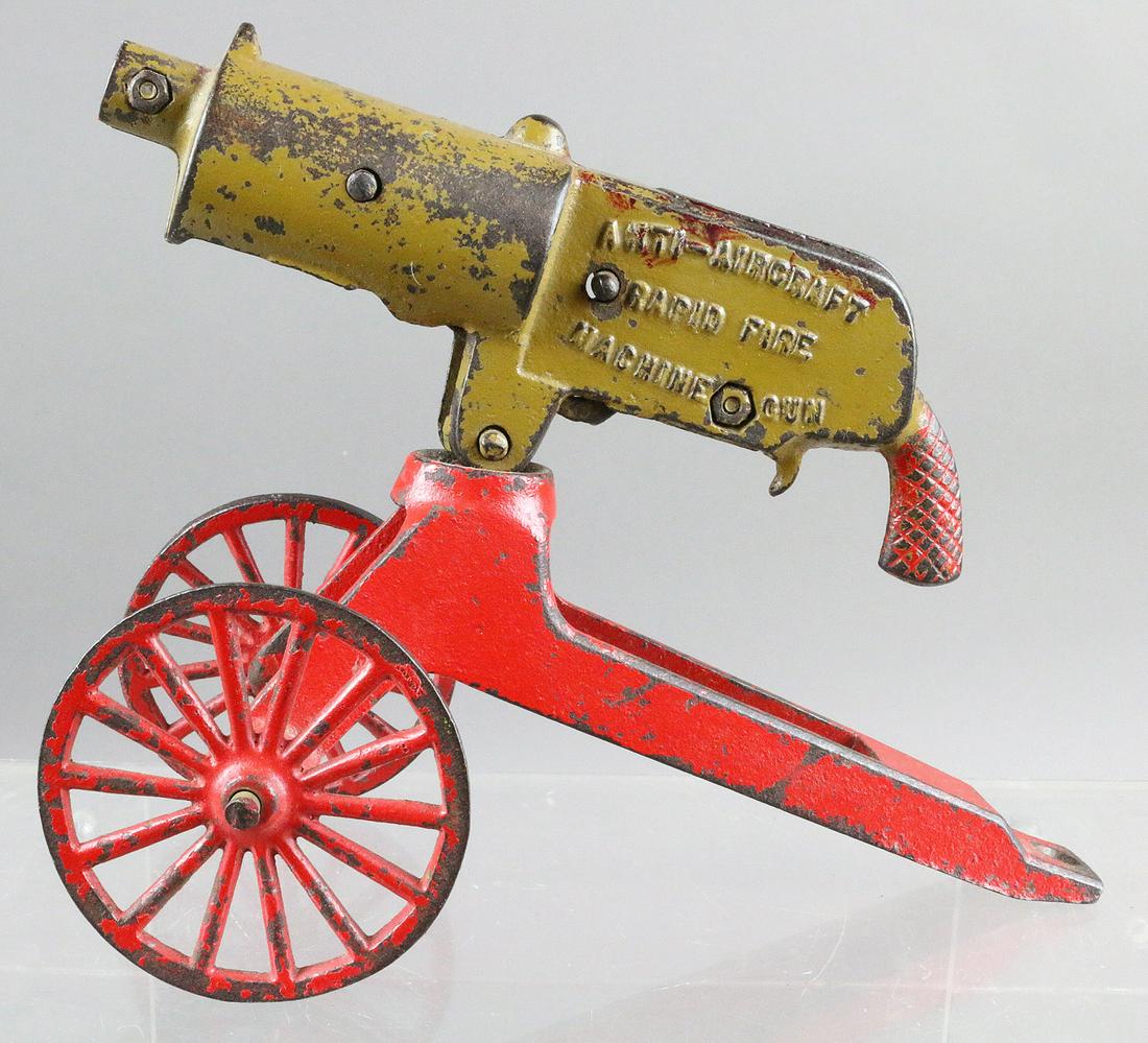 Anti Aircraft Cast Iron Machine Gun Grey Iron Castings: Anti Aircraft Cast Iron Machine Gun Grey Iron Castings 9 inches