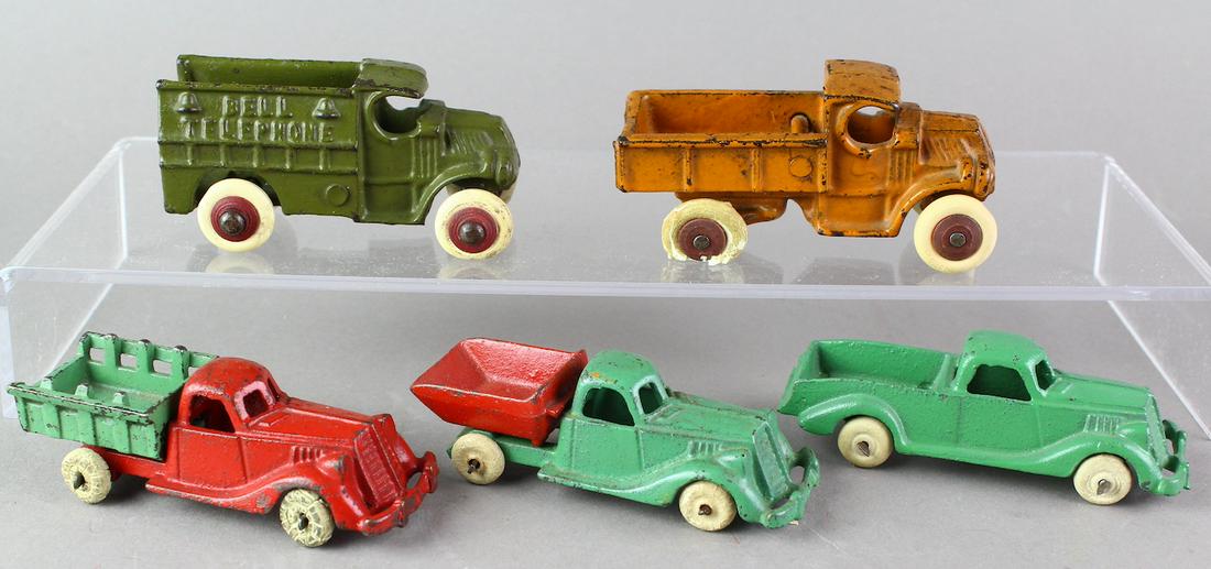 Hubley Trucks & Small Bell Telephone Truck (1 of 3)