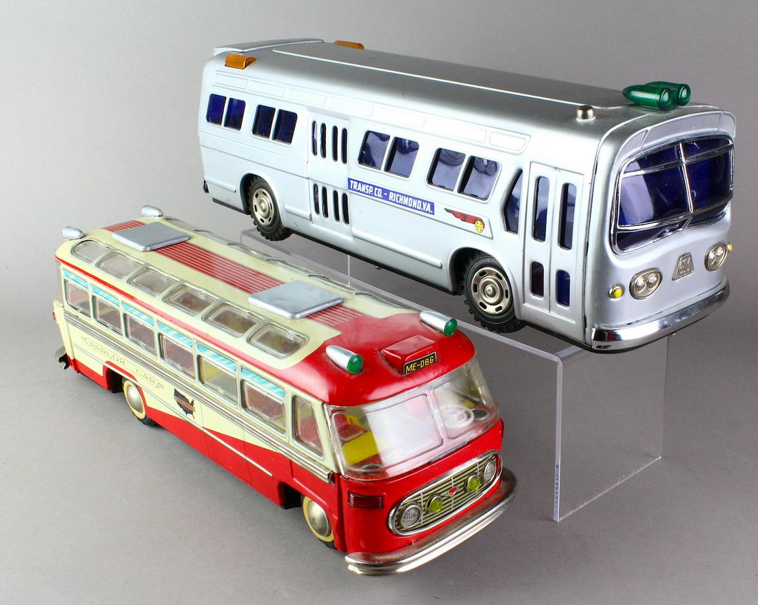 Tin Battery Operated Large Buses (1 of 4)