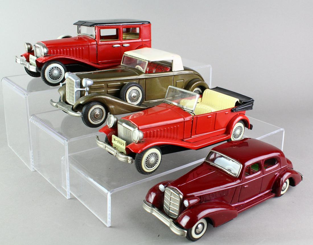 Japan Tin Cadillac Cars 1920s -1930s (1 of 5)