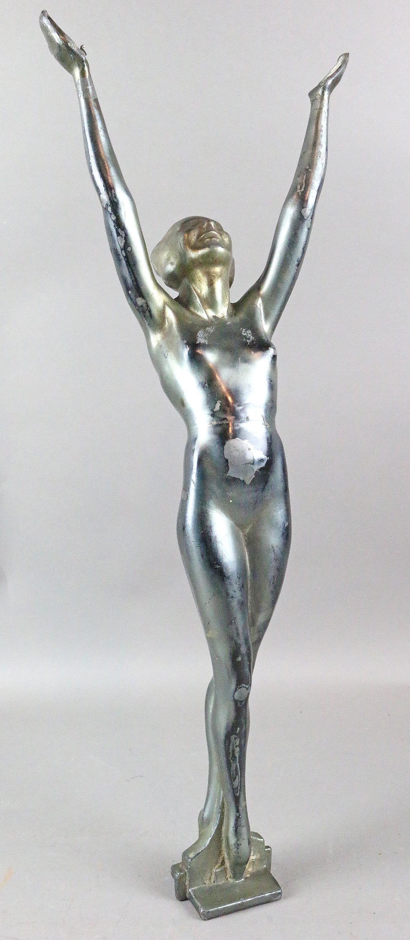 Frankart Art Deco Nude: Frankart Art Deco Nude, 18 inches