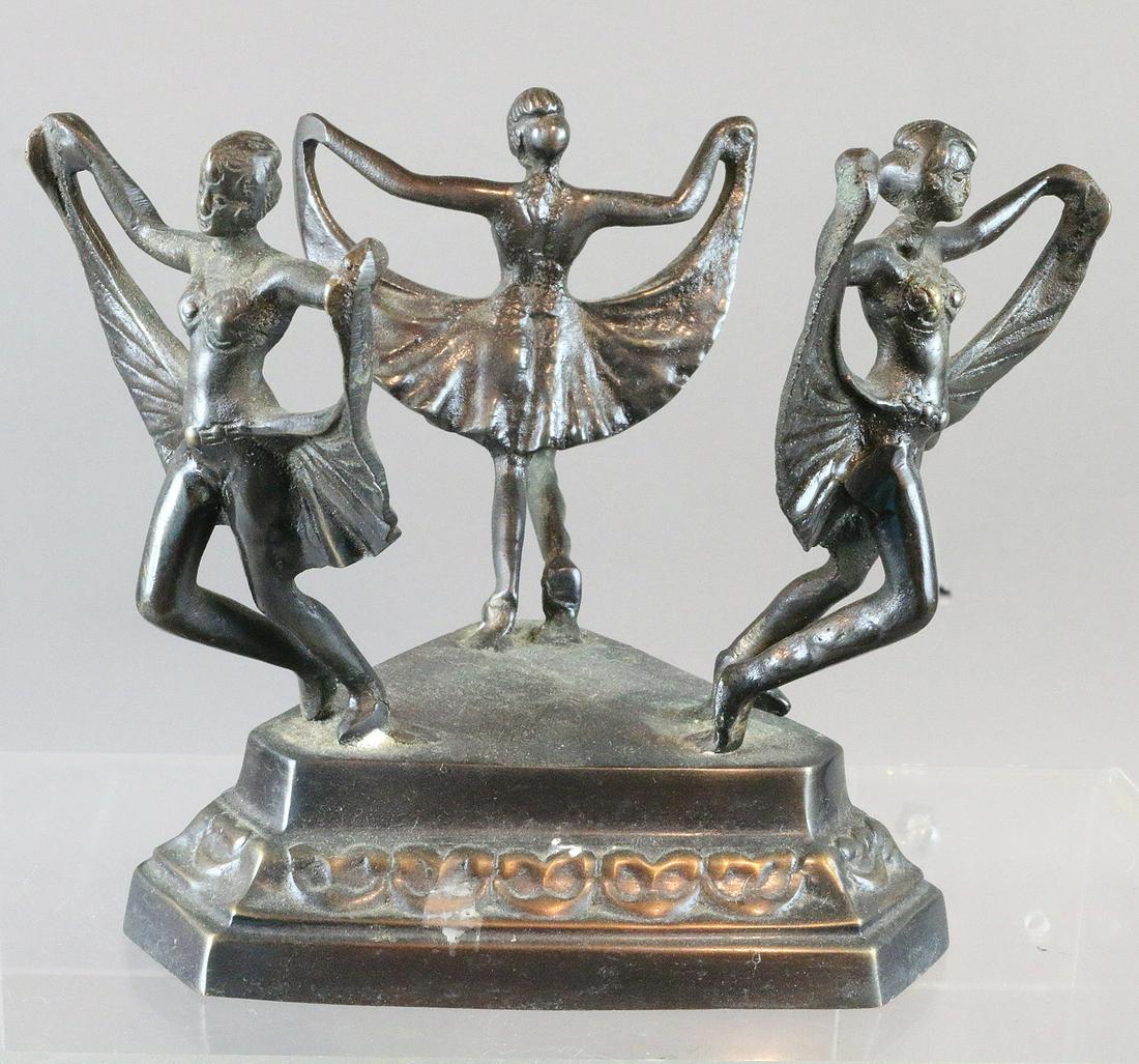 Art Deco Statue Bronze Statue: Art Deco Statue Bronze Statue, 6x6