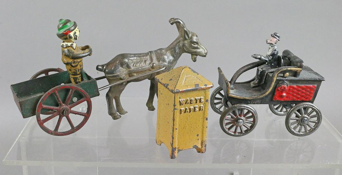 Cast Iron Horse Drawn Lot (1 of 2)