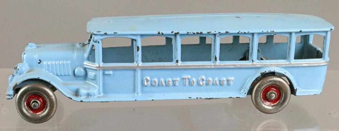 Hubley Coast To Coast Cast Iron Bus (1 of 2)
