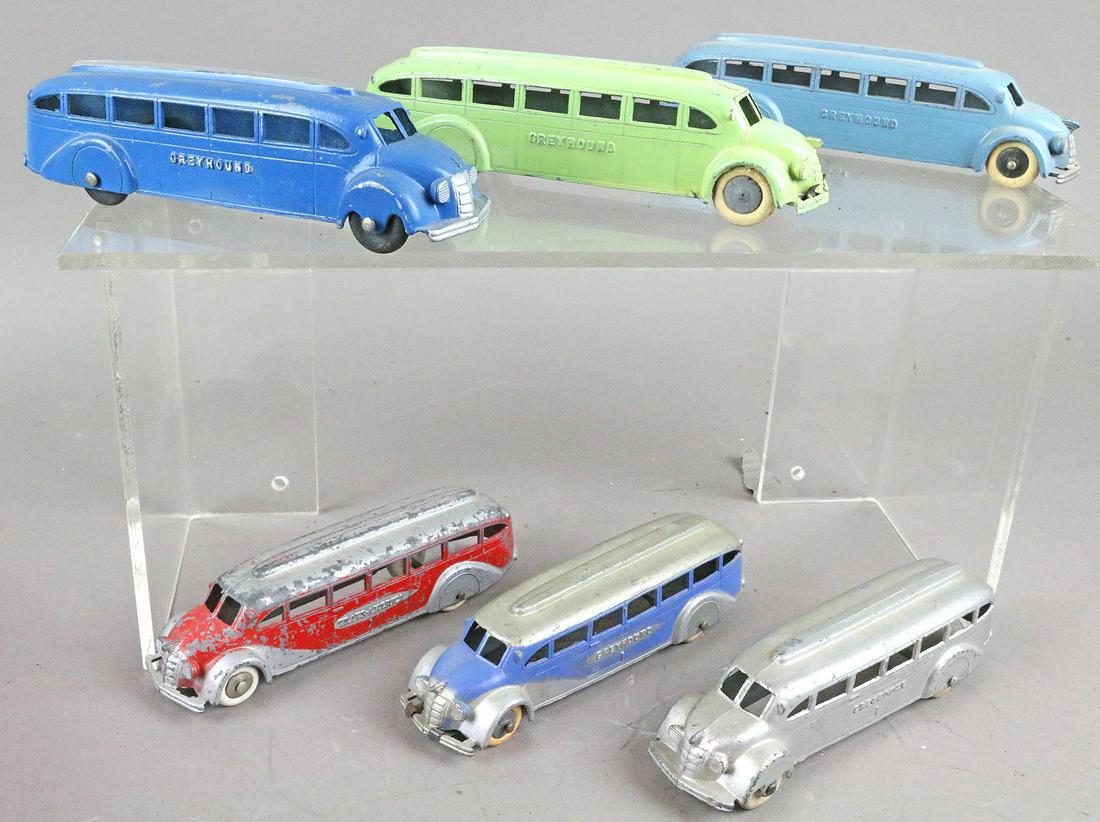 Tootsietoy Greyhound Bus Lot (1 of 2)
