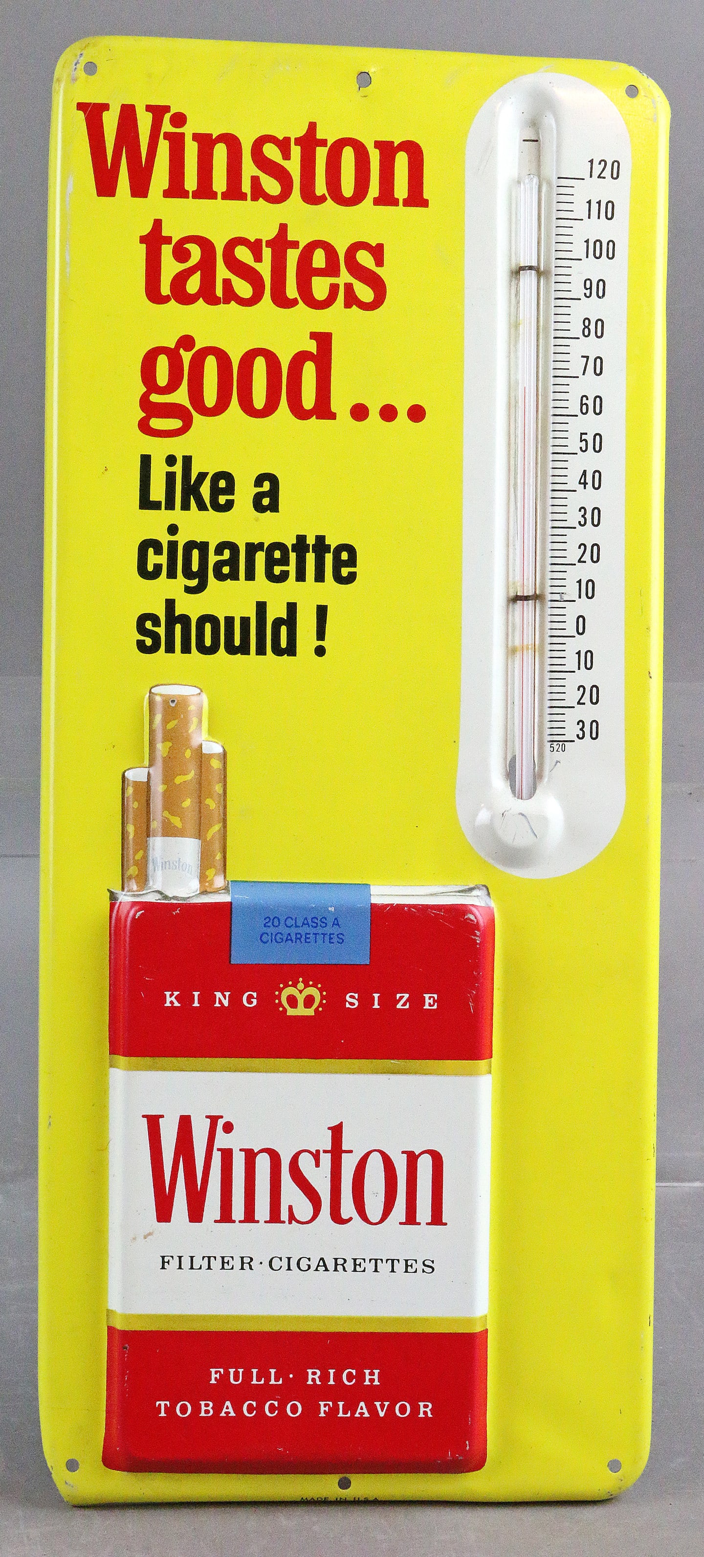 Winston Advertising Thermometer (1 of 2)