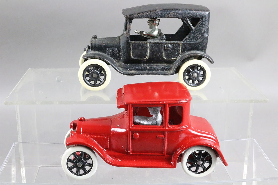 Arcade Model A and Coupe Cast Iron Lot (1 of 2)