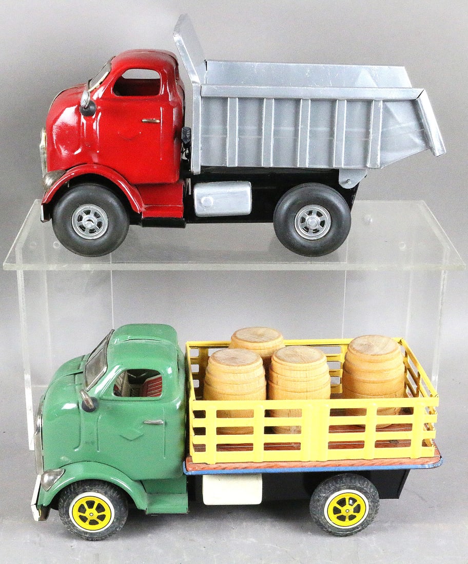 Tin Japan Dump Truck Lot Friction