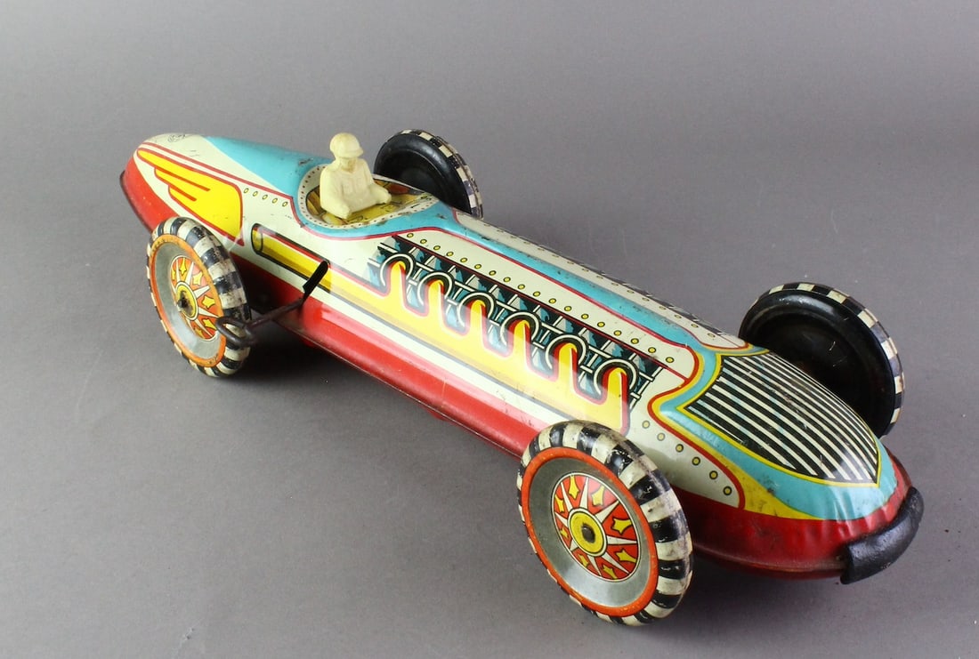 Marx Tin Rocket Racer Wind Up (1 of 5)
