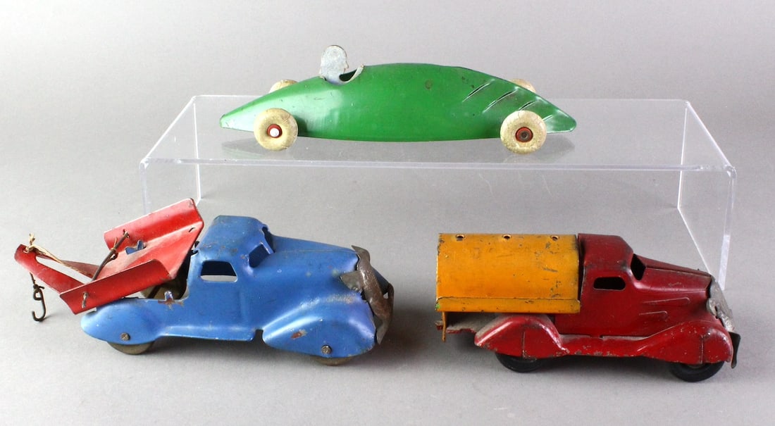 1930 Marx Steel Racer & Trucks (1 of 5)