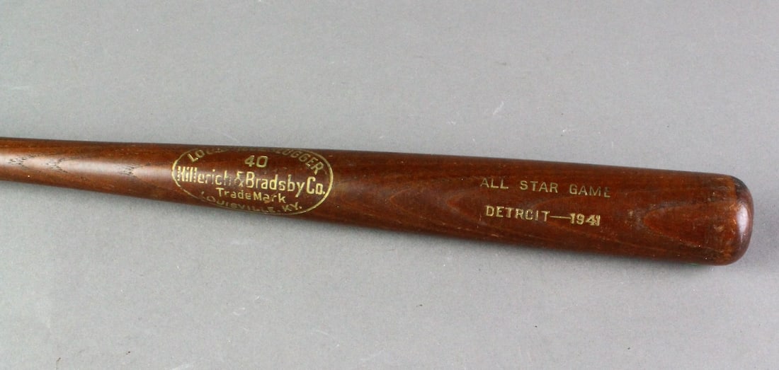1941 Baseball All-Star Game Souvenir Bat Detroit (1 of 3)