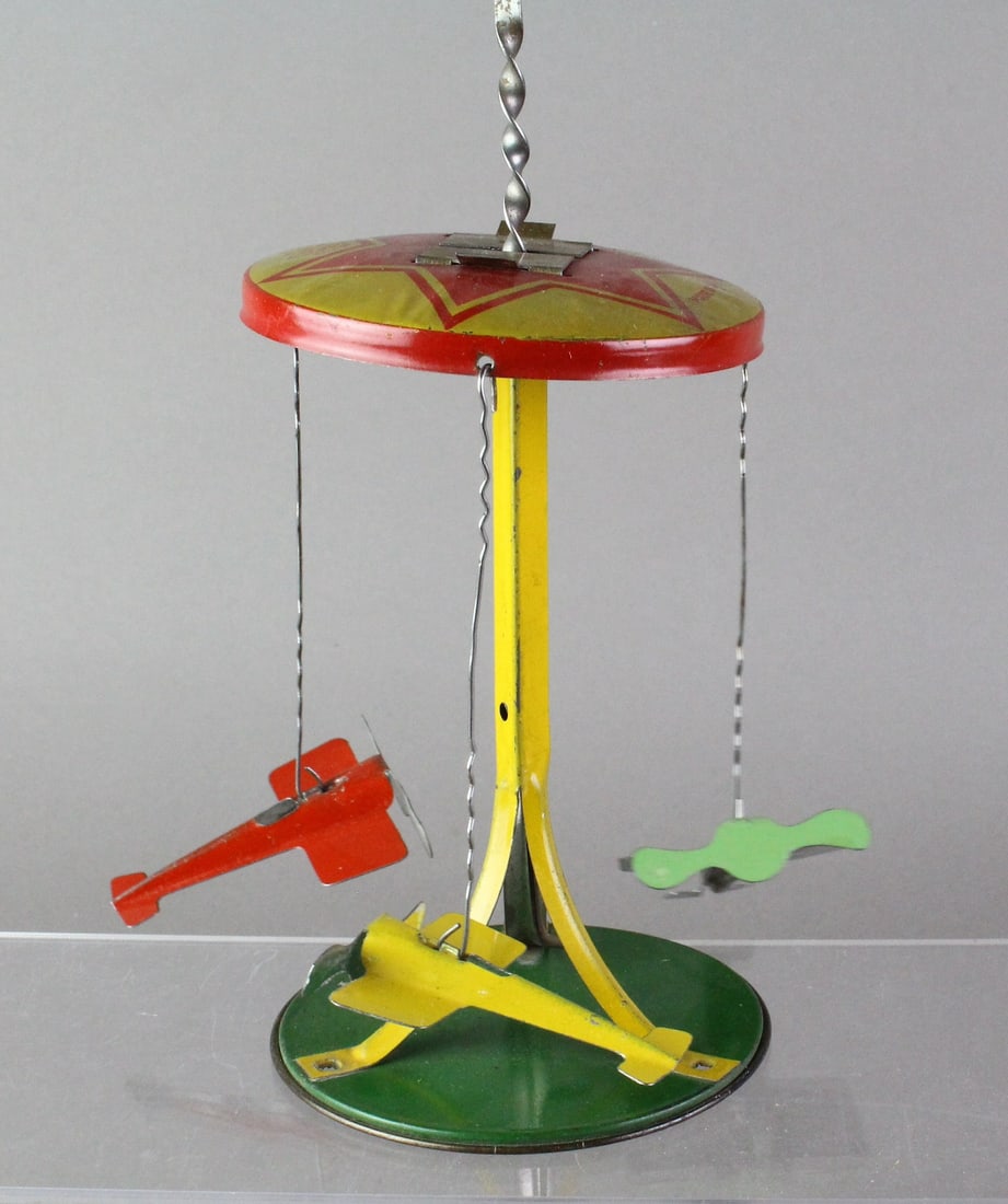 Buffalo Toys 3 Airplane Carousel Tin Toy (1 of 4)
