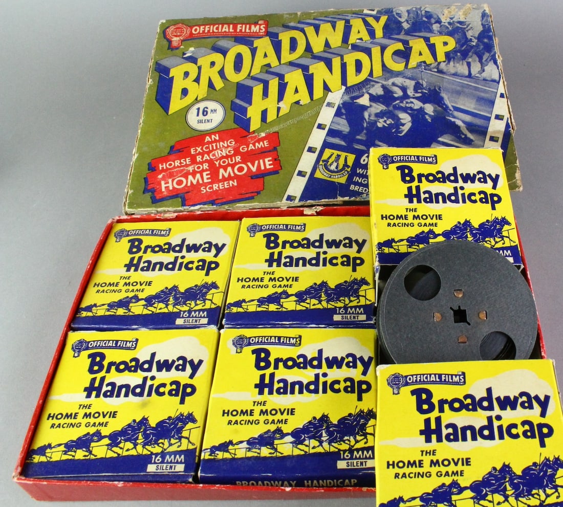 Broadway Handicap Horse Racing Film Game Mint in Box (1 of 3)