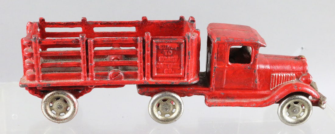 AC Williams Coast To Coast Cartage Truck Cast Iron: AC Williams Coast To Coast Cartage Truck Cast Iron 10 Inches