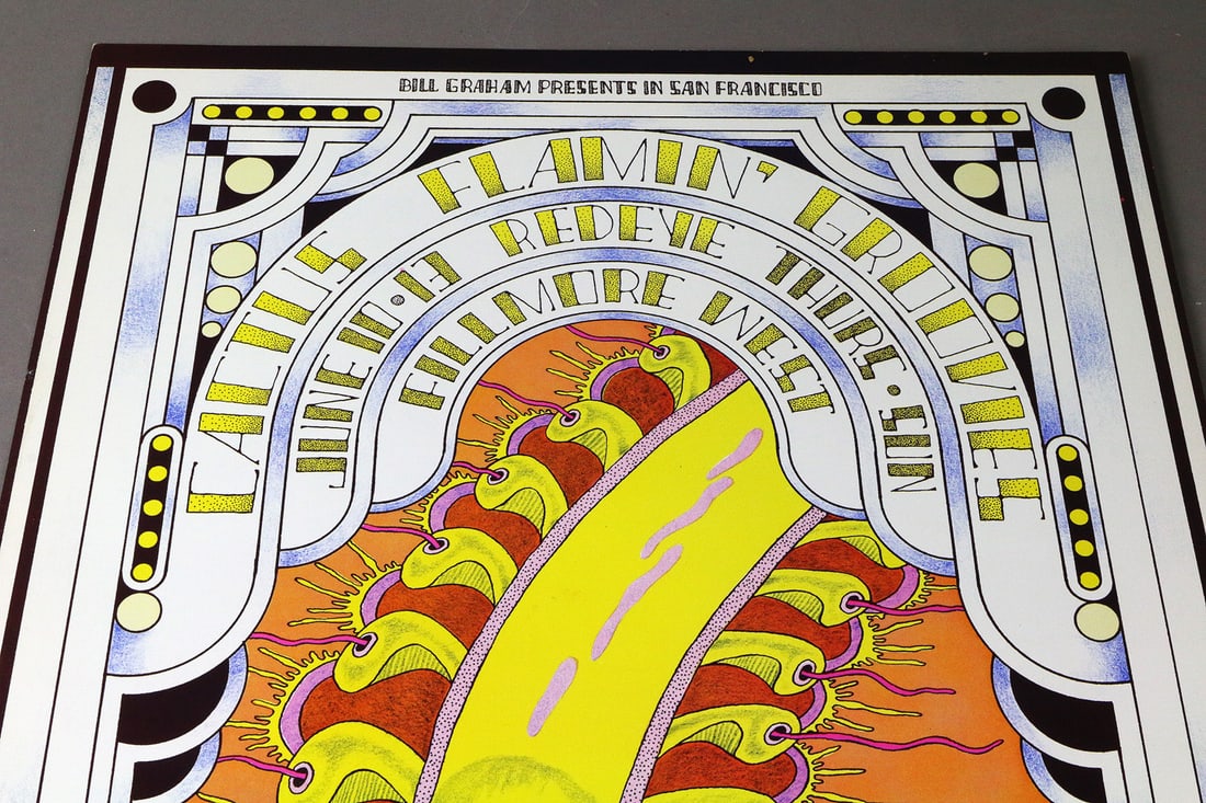 Cactus Flaming Groovies Poster BG 284 1st Print: Cactus Flaming Groovies Poster BG 284 1st Print