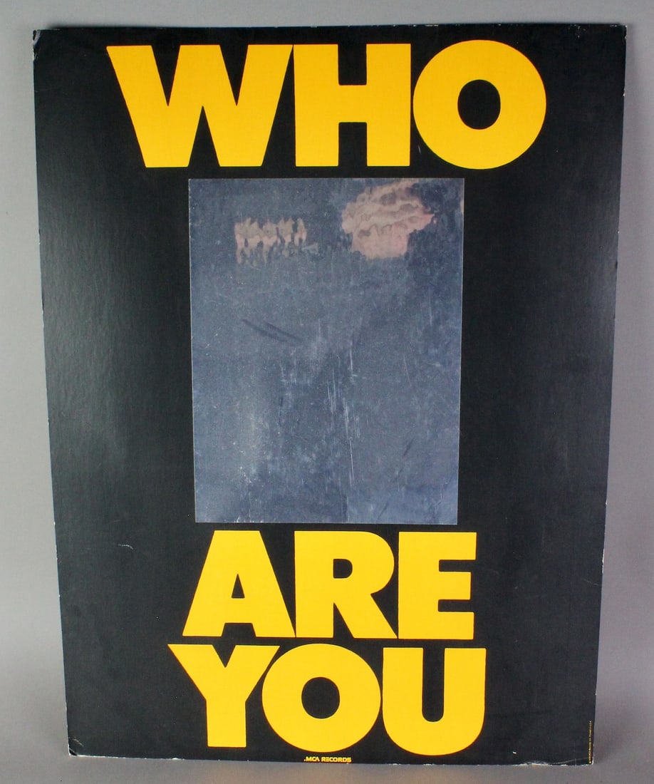 The WHO - Who Are You? Mirror Poster (1 of 2)