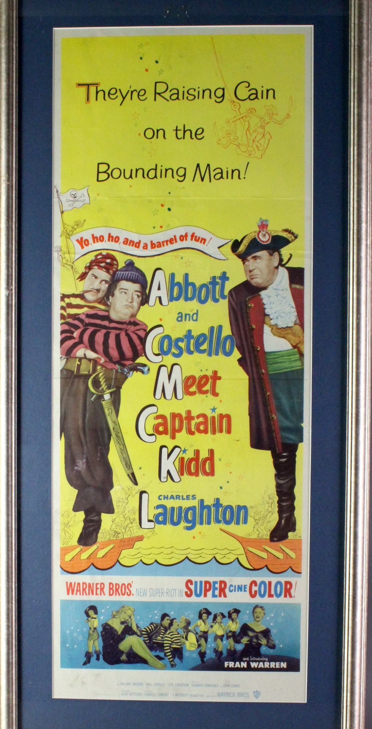 Abbott & Costello Meet Captain Kidd Movie Poster (1 of 3)