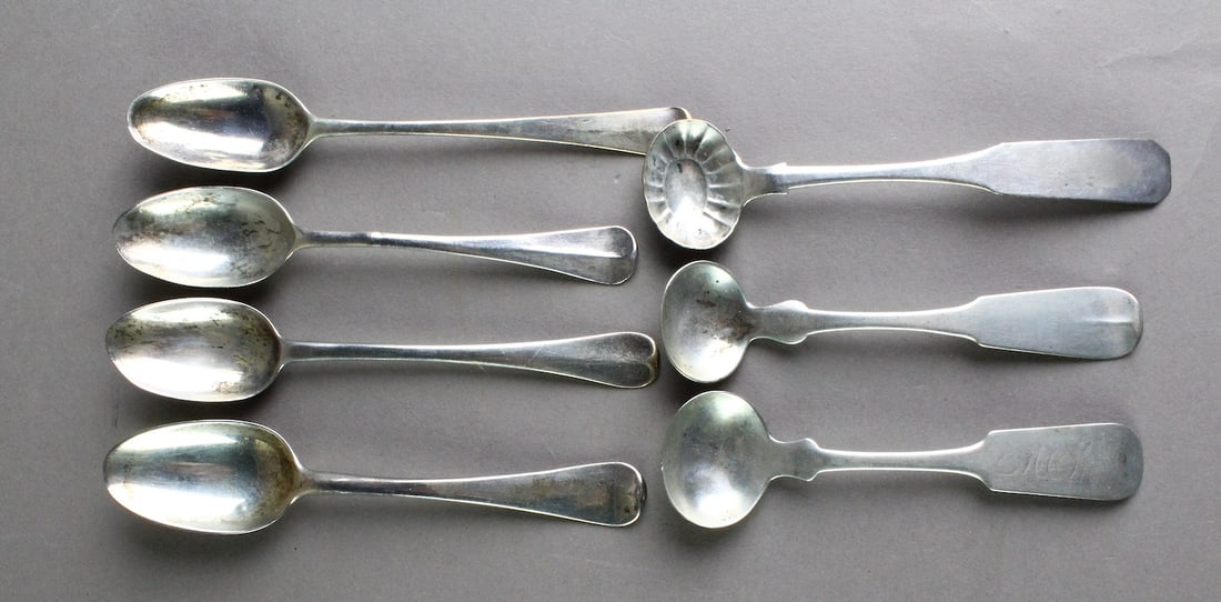 7 Coin Silver Spoons (1 of 5)