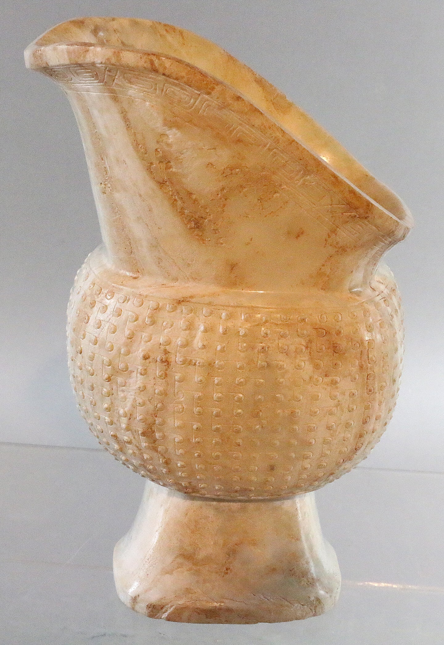 White Jade Cup: White Jade Cup 6 inches