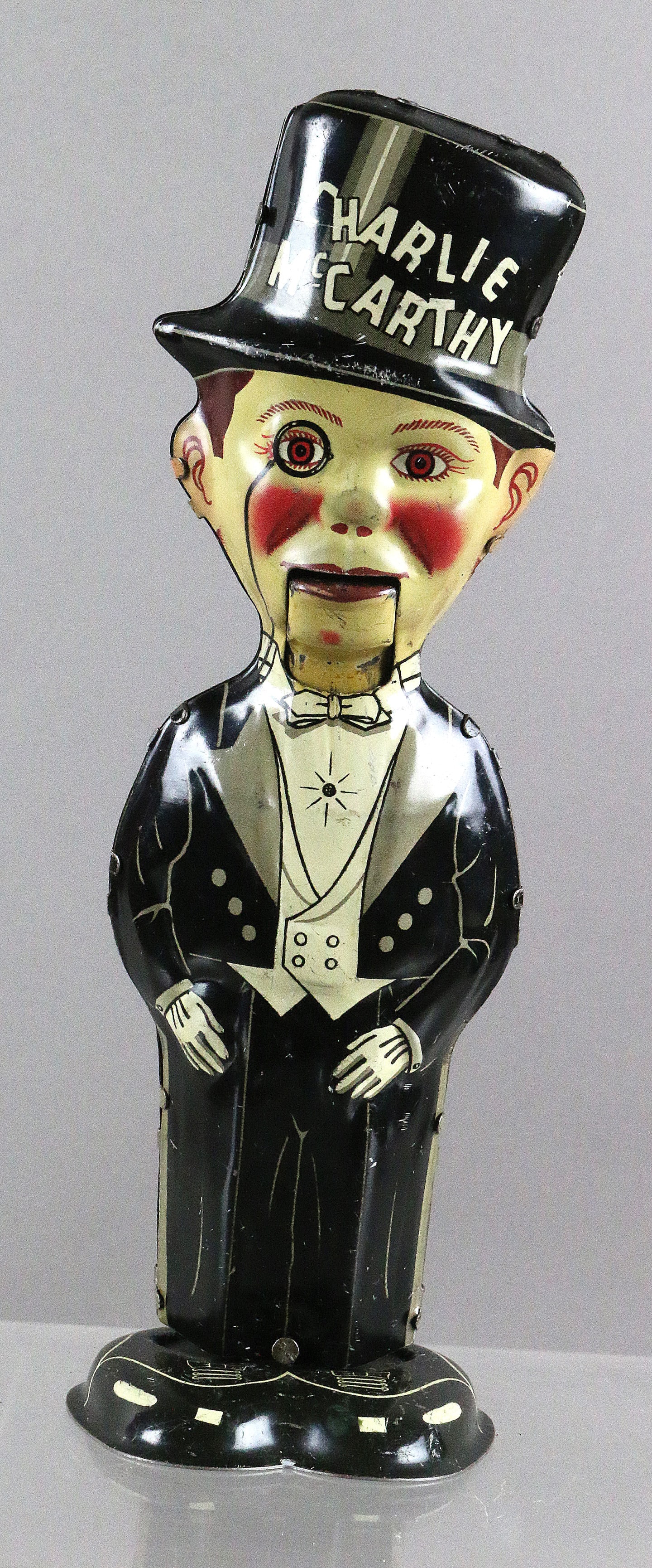 Marx Charlie McCarthy Wind Up Tin Litho (1 of 3)